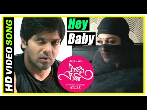 Raja Rani Tamil Movie Songs | Hey Baby song | Flatmates complain about Arya to Nayanthara