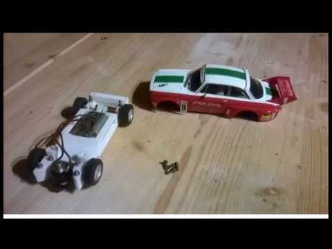 Carrera Universal 1:32 Umbau Slottolution - Carrera Evolution Alfa Romeo GTA Silhouette