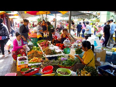 Street Food Tour In Phnom Penh - Boeung Trabaek And Boeung Tompon Market Food View