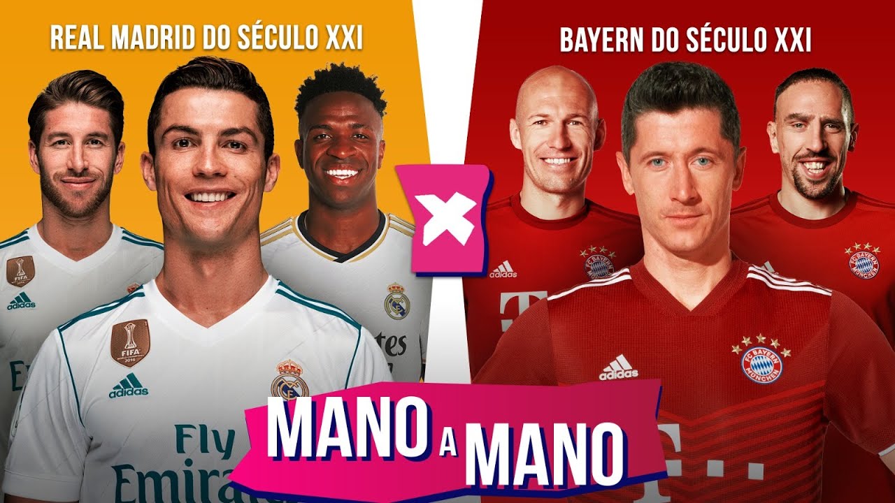 REAL MADRID DO SÉCULO X BAYERN DO SÉCULO: QUEM É MELHOR? | MANO A MANO