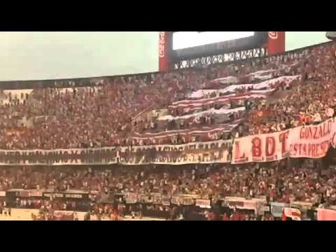 "Todos los domingo a la tarde yo vengo alentarteðŸŽ¶" Barra: Los Borrachos del Tablón • Club: River Plate