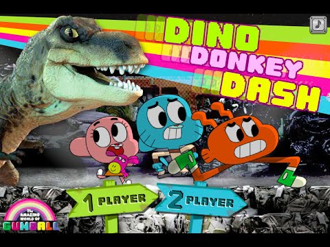 Gumball Dino Donkey Dash - Juegos en linea 7juegos.es