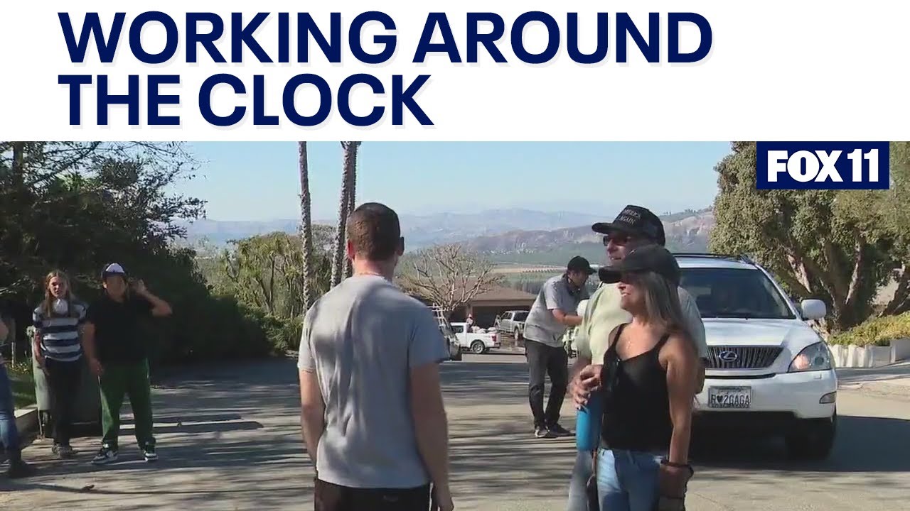 Man credited with stopping neighbors' homes from burning down in 20,000-acre fire