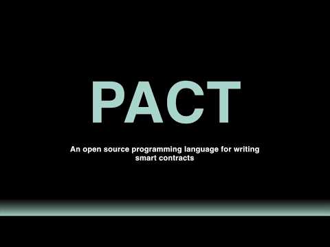 Pact Tutorials - Welcome To Pact - Beginner 01 Pact Tutorials - Welcome To Pact - Beginner 01