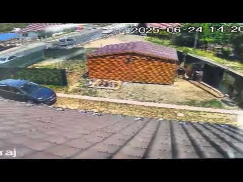 Accidentul mortal de pe centura Aleșd, surprins de camerele de supraveghere