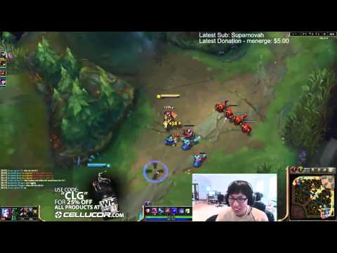 Doublelift as Jinx   League Of Legends Jinx Guide Jinx Gameplay 9 Kill
