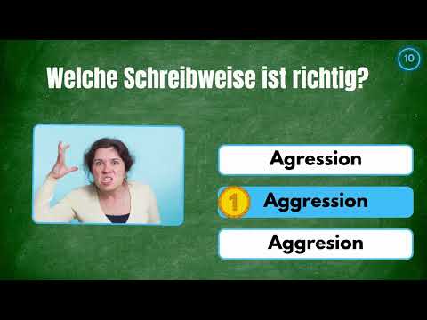 Rechtschreibquiz auf Deutsch : 30 Fragen Quiz Rechtschreibung