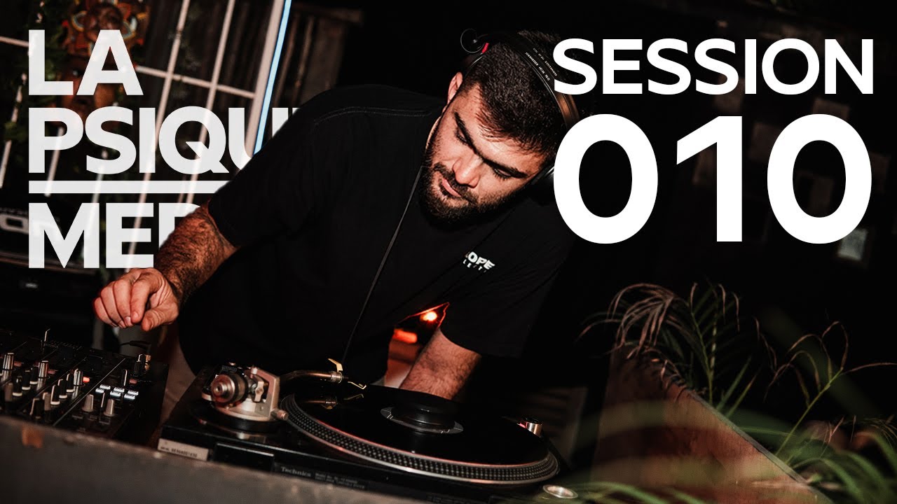 Alan Saad Psique Sessions 010 | Minimal House Vinyl DJ Set | Recording dj set at Varuna hostel Tulum