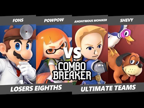 CB 2019 SSBU - Fons & PowPow Vs Anonymous Moniker & Shevy - Smash Ultimate Tournament Losers Eighths