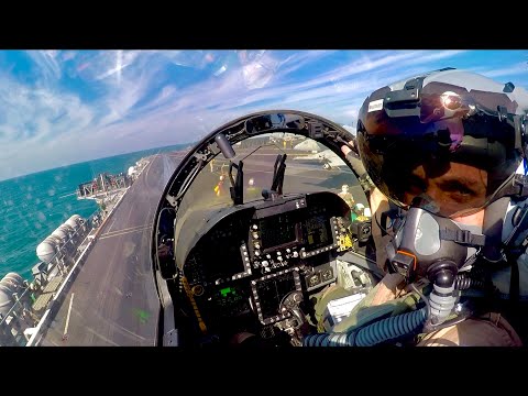 See What a Carrier Catapult Launch is REALLY Like