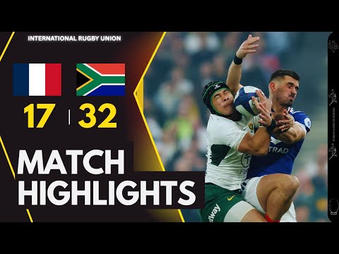 France vs South Africa | Match Highlights | Rugby Union 2025