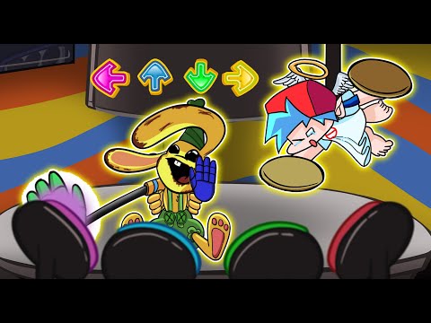 Friday Night Funkin' VS Bunzo Bunny | but Bunzo Swaps Boyfriend ( Poppy Playtime 2 )