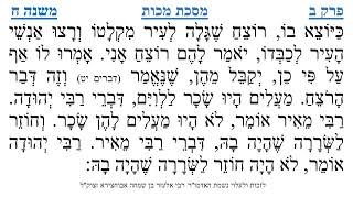מסכת מכות פרק ב משנה ח
