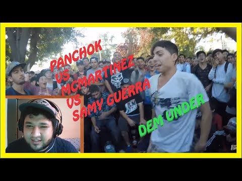 Panchok vs Mcmartinez vs Samy Guerra dem under  |Reacción |