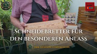 Fünf besondere Schneidebretter – Auszüge, Schubladen, Intarsien | AMF Holzmanufa