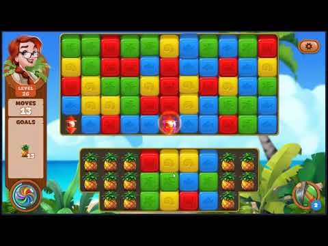 Lost Island Blast Adventure Level 26 - NO BOOSTERS 🏝️ | SKILLGAMING ✔️