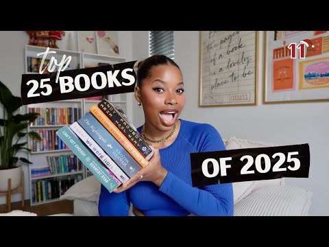 Top 25 Books I Read in 2025 📖💫🪩