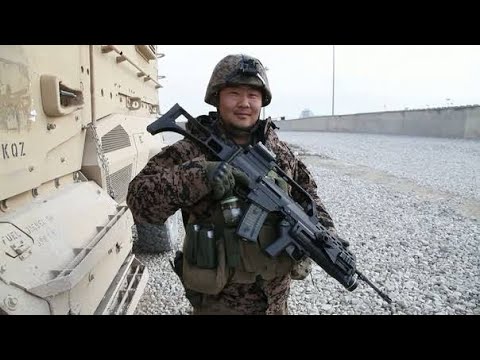 Mongolian Troops in Afghanistan