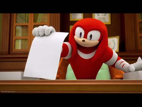 Approved Knuckles Meme Template - All Stamp Scenes - Sonic Boom