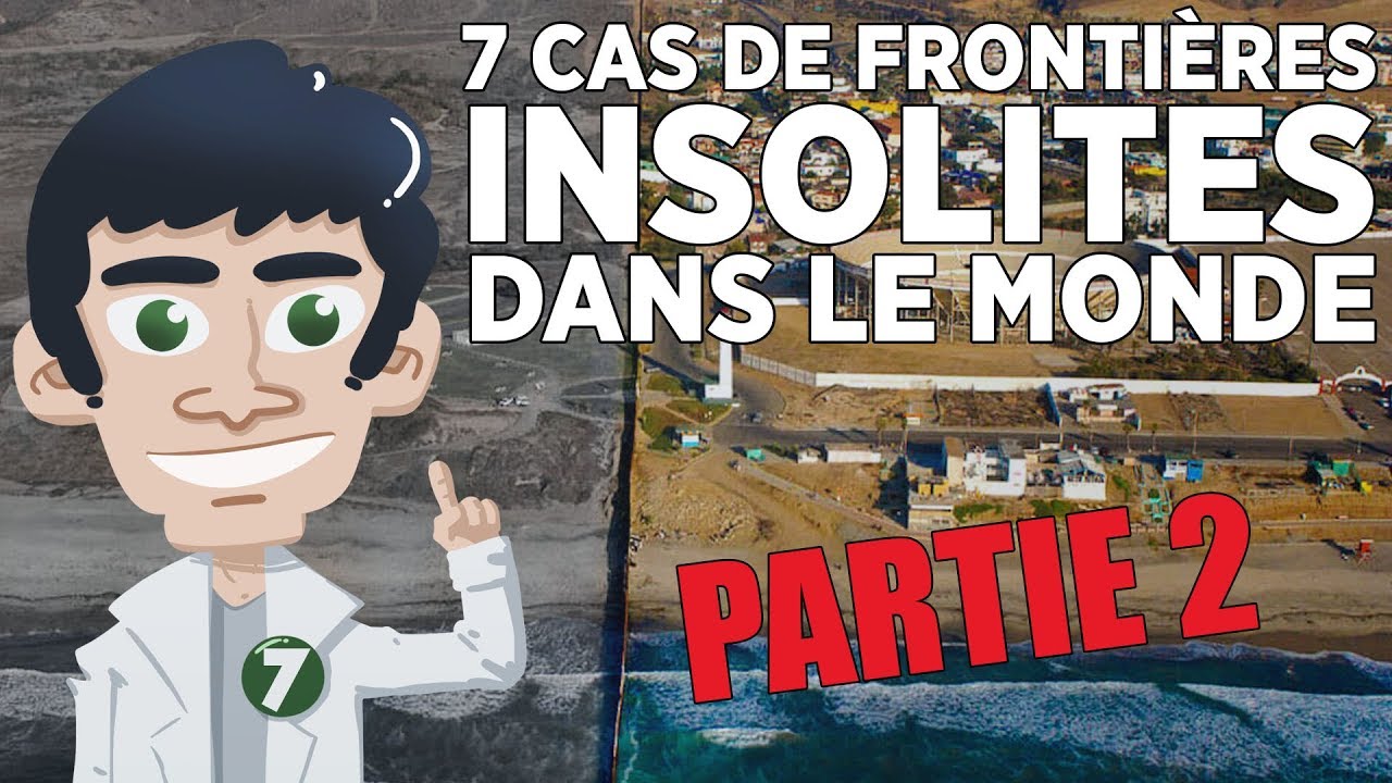 7 frontières insolites dans le monde - partie 2