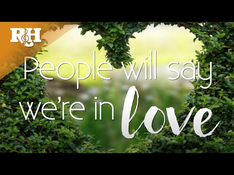 "People Will Say We’re in Love" from Rodgers & Hammerstein's OKLAHOMA! (Official Lyric Video)