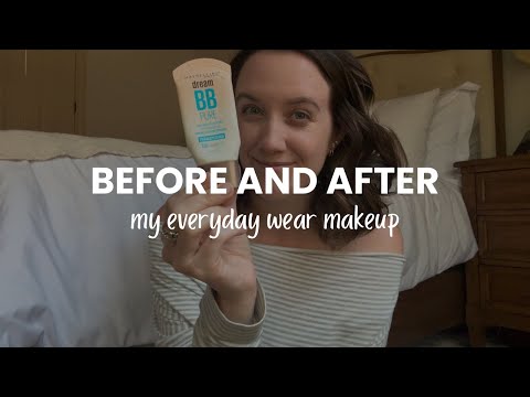Maybelline Dream Pure BB Before and After