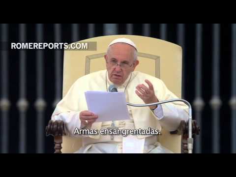 Francisco volvió a condenar las guerras