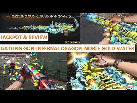 NEW GATLING GUN-INFERNAL DRAGON-NOBLE GOLD-WATER JACKPOT CROSSFIRE PH