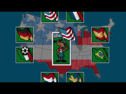 Sega Mega Drive  World Cup 94 USA  Gameplay ( Genesis )