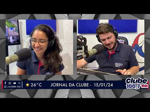 Jornal da Clube - 15/01/24 - Edição da Manhã