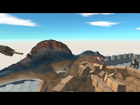 THOR APE behind Brick Walls vs ALL UNITS Animal Revolt Battle Simulator