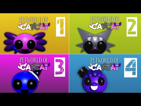 PETWORLD OF CATCAT ALL CHAPTERS (1,2,3,4) Full Gameplay + All Jumpscares!