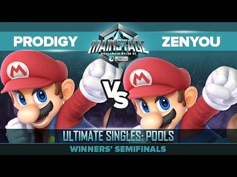 Prodigy vs Zenyou - Winners' Semifinals: Ultimate Singles Pools - Mainstage | Mario vs Mario