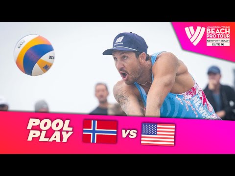 Mol, H./Berntsen vs. Evans/Budinger - Pool Play Highlights | Newport Beach 2025 #BeachProTour