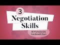 3 Negotiation Skills All Professionals Can Benefit From | Business: Explained