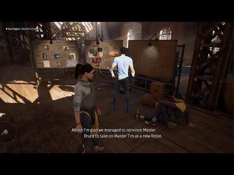 Alfred and Dick talk about the Robins - Gotham Knights