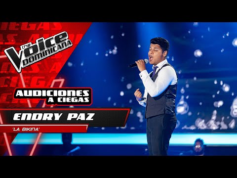Endry Paz – "La Bikina" | Audiciones a Ciegas | The Voice Dominicana 2021