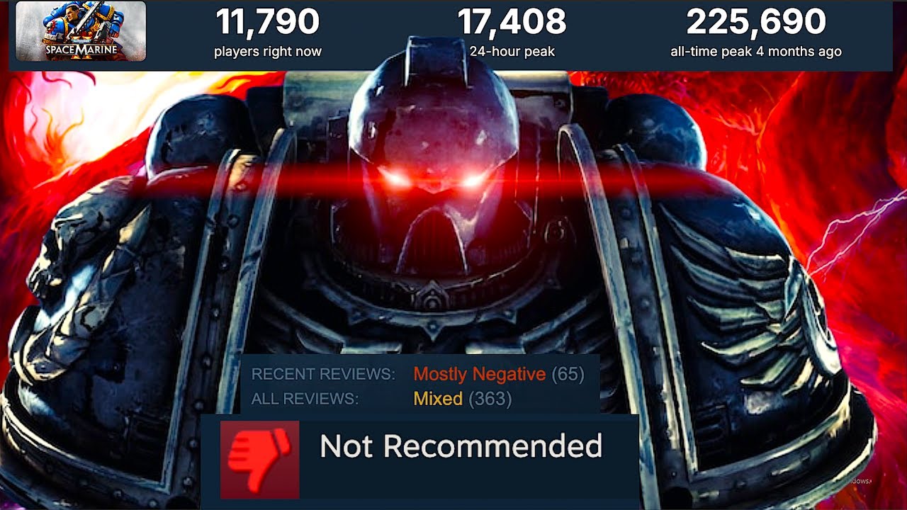 Players ABANDON Space Marine 2 + Female Custodes LEAK Reveals Dark Woke Future for Warhammer 40K