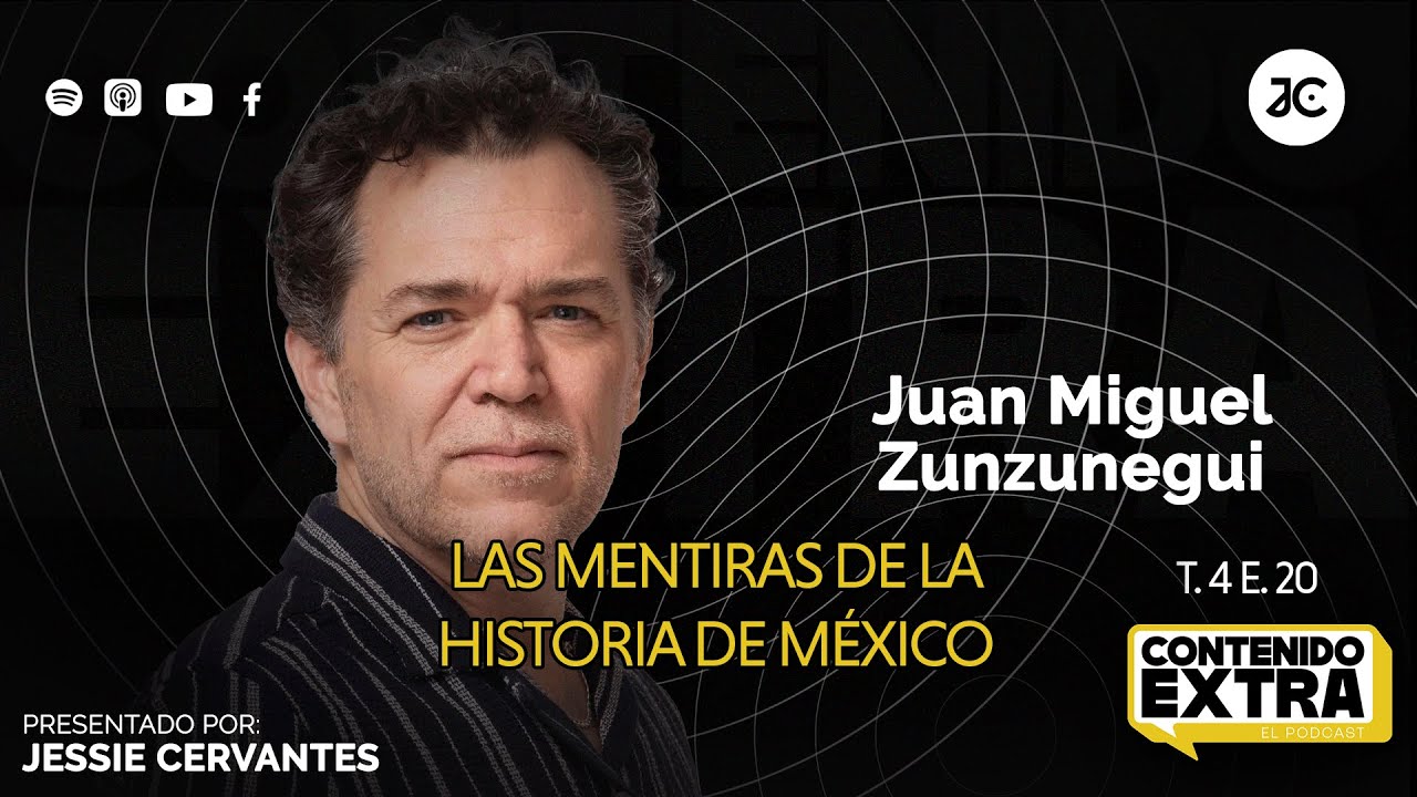 Juan Miguel Zunzunegui - Las MENTIRAS de la HISTORIA DE MÉXICO | Contenido Extra T4 E20