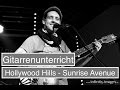 Gitarrenunterricht - Hollywood Hills - Sunrise ...