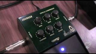 Video thumbnail for NAMM '11 - Joe Meek gbQ1 Guitar Processor, floorQ Optical Compressor, gbdB Guitar Preamp by Premier Guitar