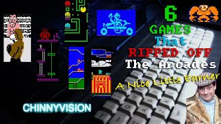 ChinnyVision - Ep 437 - 6 Games That Ripped Off The Arcades (A Nice Little Earner)