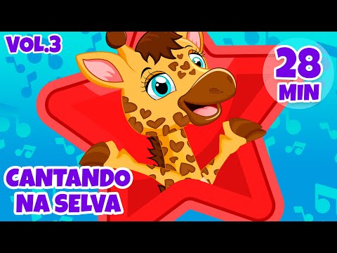 Cantando na Selva com a Giramille Vol. 3 - Giramille 28 min | Desenho Animado Musical