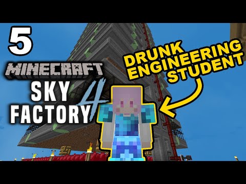 Insane! Drunk student achieves amazing feats in Minecraft!
