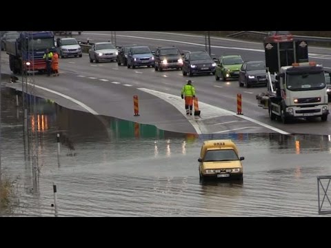 Sophia Nilsson om översvämningarna i Västsverige - Nyhetsmorgon (TV4)
