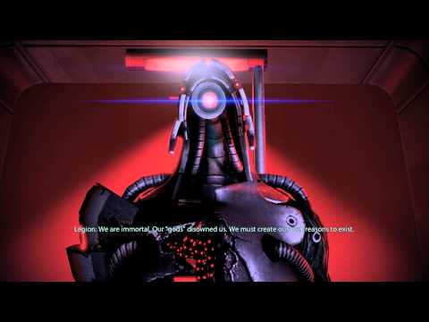 Mass Effect 2 - Legion on Philosophy and the Geth plan