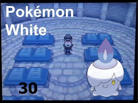 Let's Play Pokémon White: Part 30 - Litwick Not Flitwick! (No Commentary)