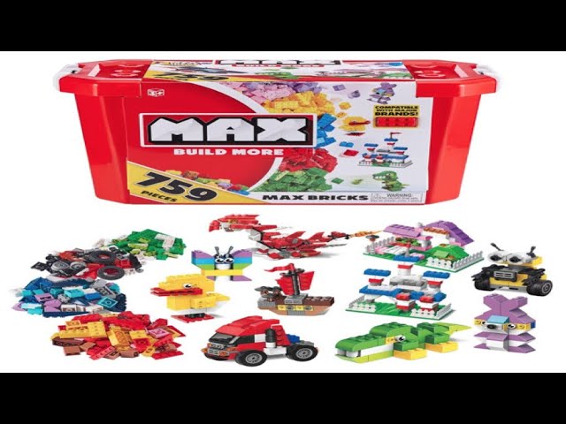 Vídeo relacionado con Zuru MAX Build More: Conjunto de Ladrillos de construcción (759 Ladrillos)