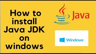 How to Install Java JDK on Windows 7/8/10 (64 bit).