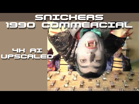 Snickers and Milky Way remastered commercial (1990)